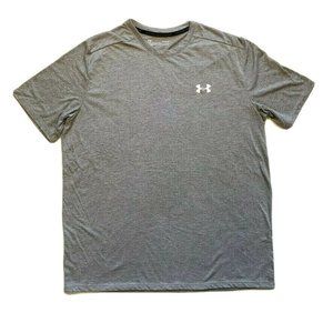 Under Armour Athletic Top T Shirt Mens L‎ HeatGear Loose Crew Neck Short Sleeve